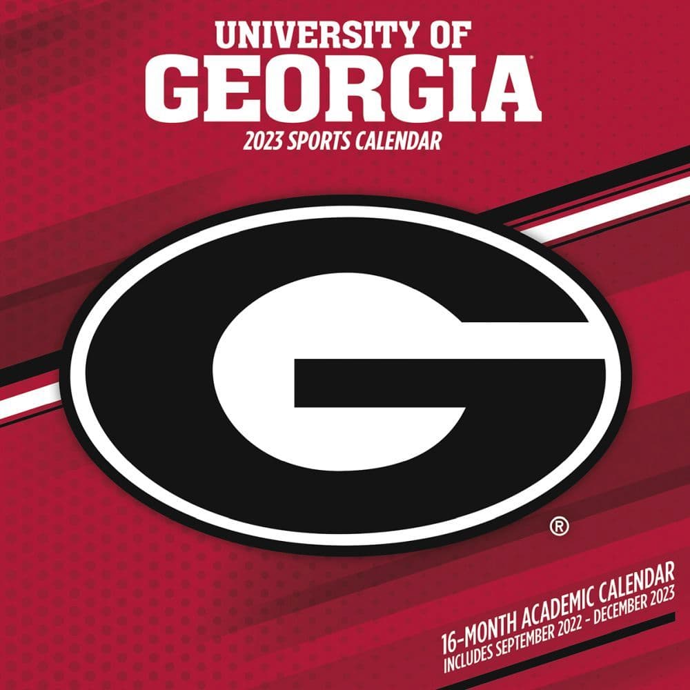 University of Georgia Bulldogs 2022 Wall Calendar