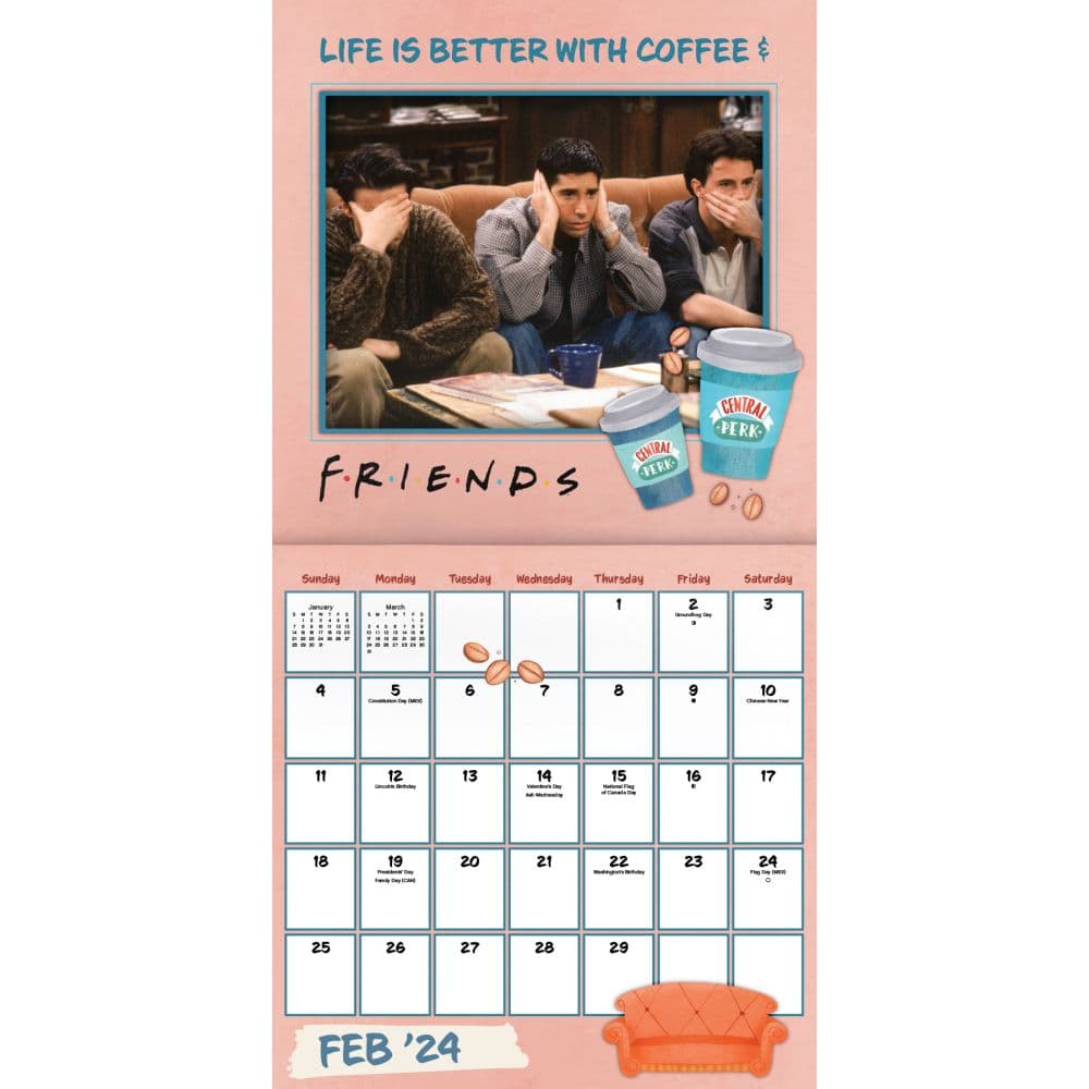 Friends Exclusive 2024 Wall Calendar With Decal Calendars Com   B3df87c4 78ea 4ec9 8c0b C5100e19b399