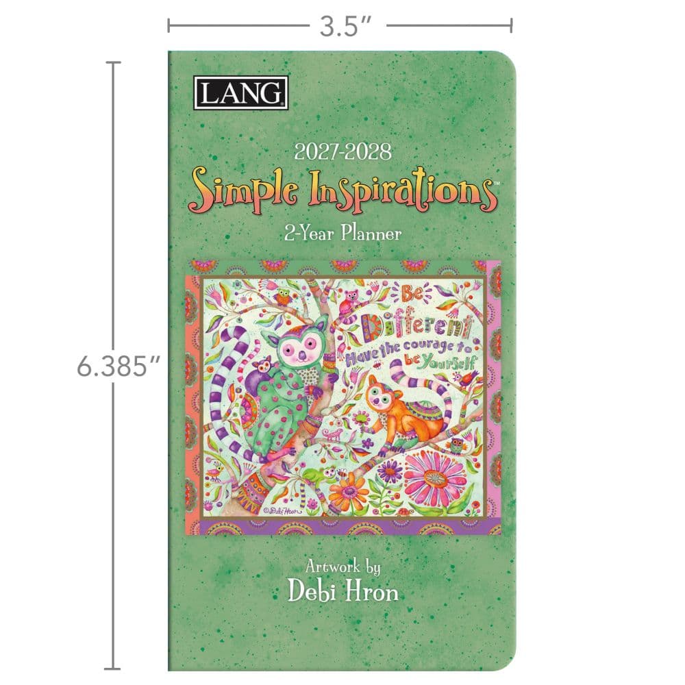 Simple Inspirations 2027 2-Year Pocket Planner by Debi Hron Third Alternate Image