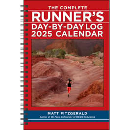Complete Runner's Day-By-Day Log 2025 Softcover Engagement Calendar