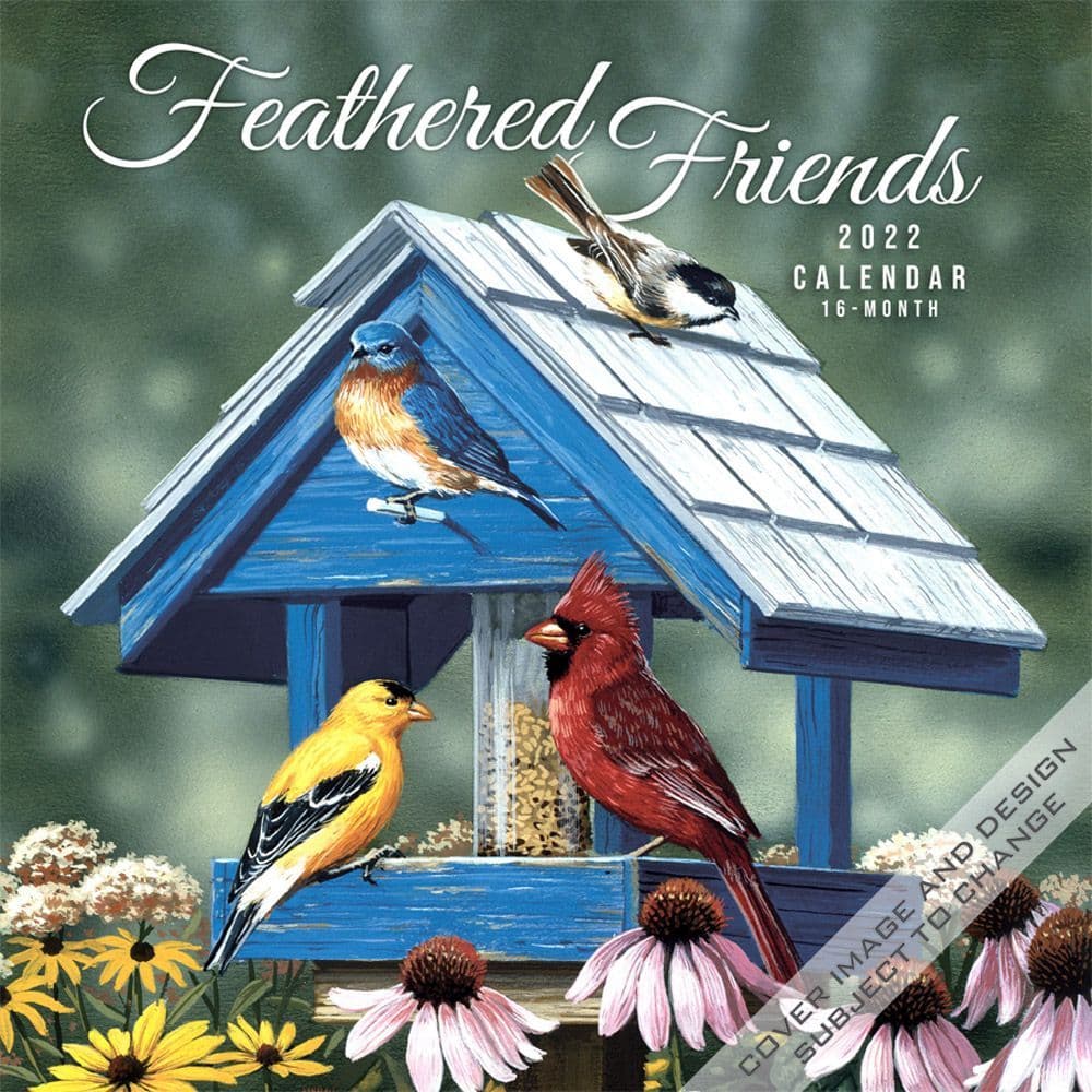 Feathered Friends 2022 Wall Calendar