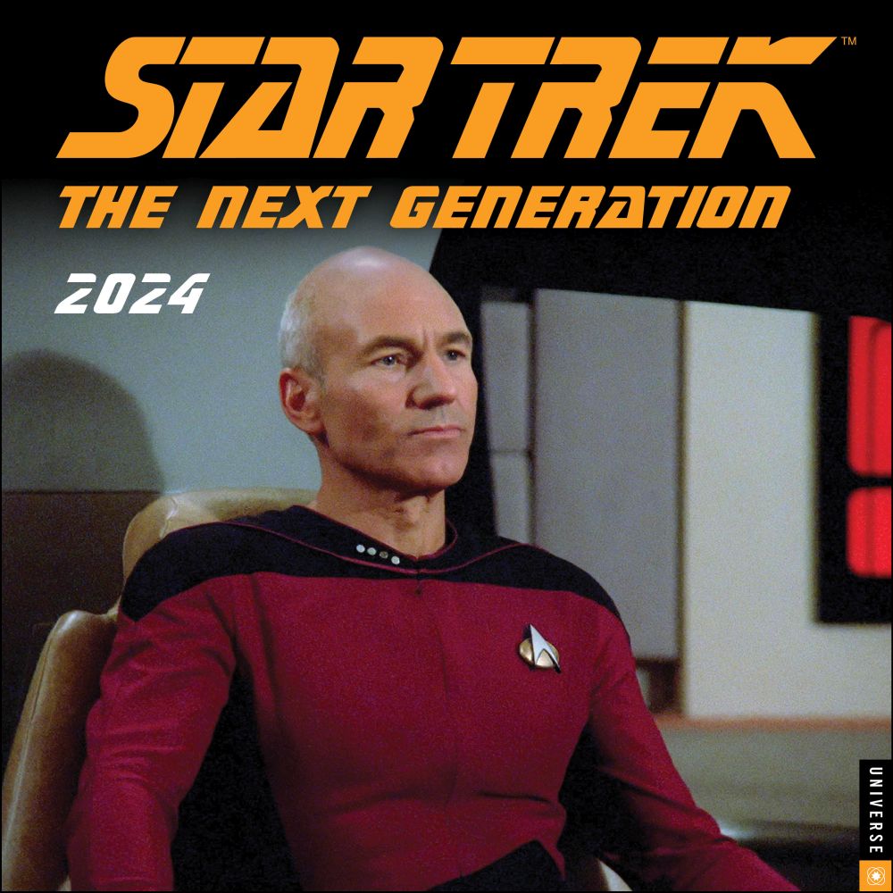 Star Trek Next Generation 2024 Wall Calendar
