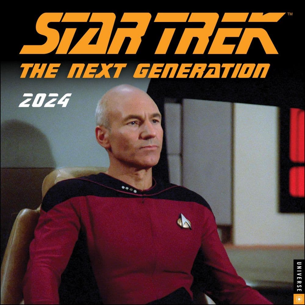 Star Trek Next Generation 2024 Wall Calendar Main Product Image width=&quot;1000&quot; height=&quot;1000&quot;