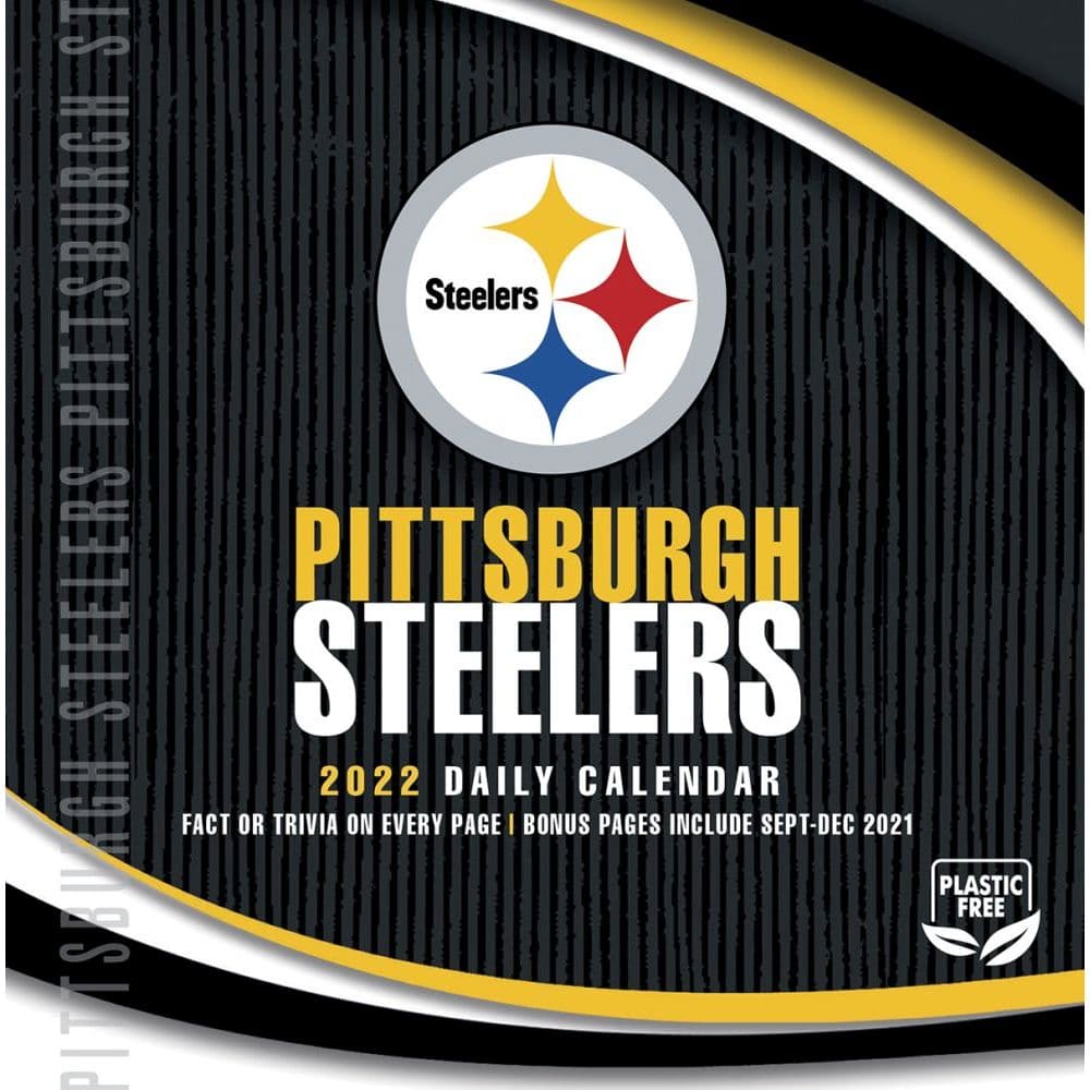 Nfl Pittsburgh Steelers 2022 Desk Calendar - Calendars.com