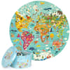 image World Map 150 Piece Round Puzzle Main Product Image