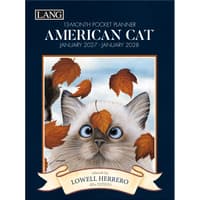 image American Cat 2027 Monthly Pocket Planner by Lowell Herrero Main Product Image