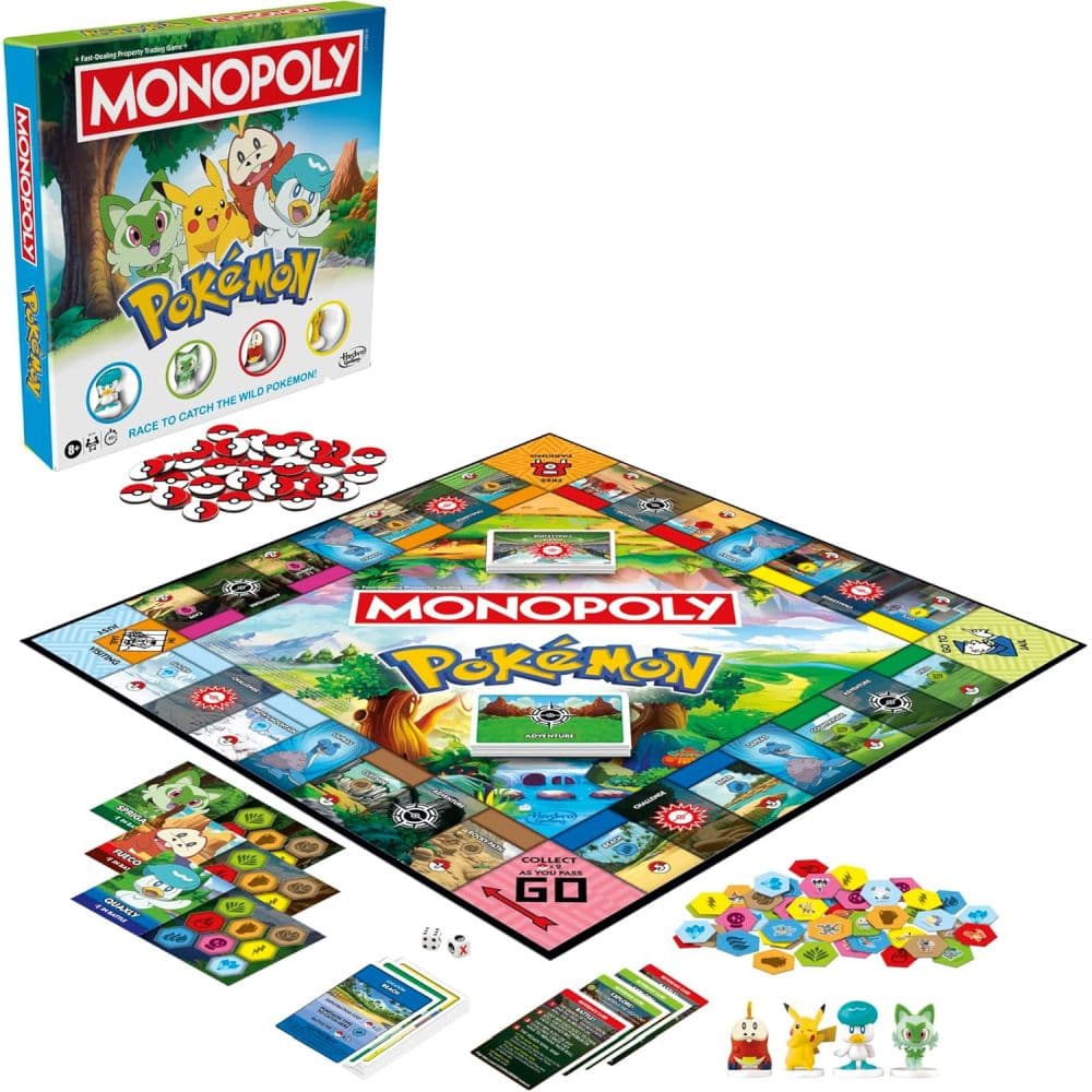 【新品未使用】pokemon MONOPOLY ポケモン　モノポリー Monopoly Pokemon - Calendars.com