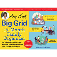 image Amy Knapps Family Organizer 2026 Wall Calendar