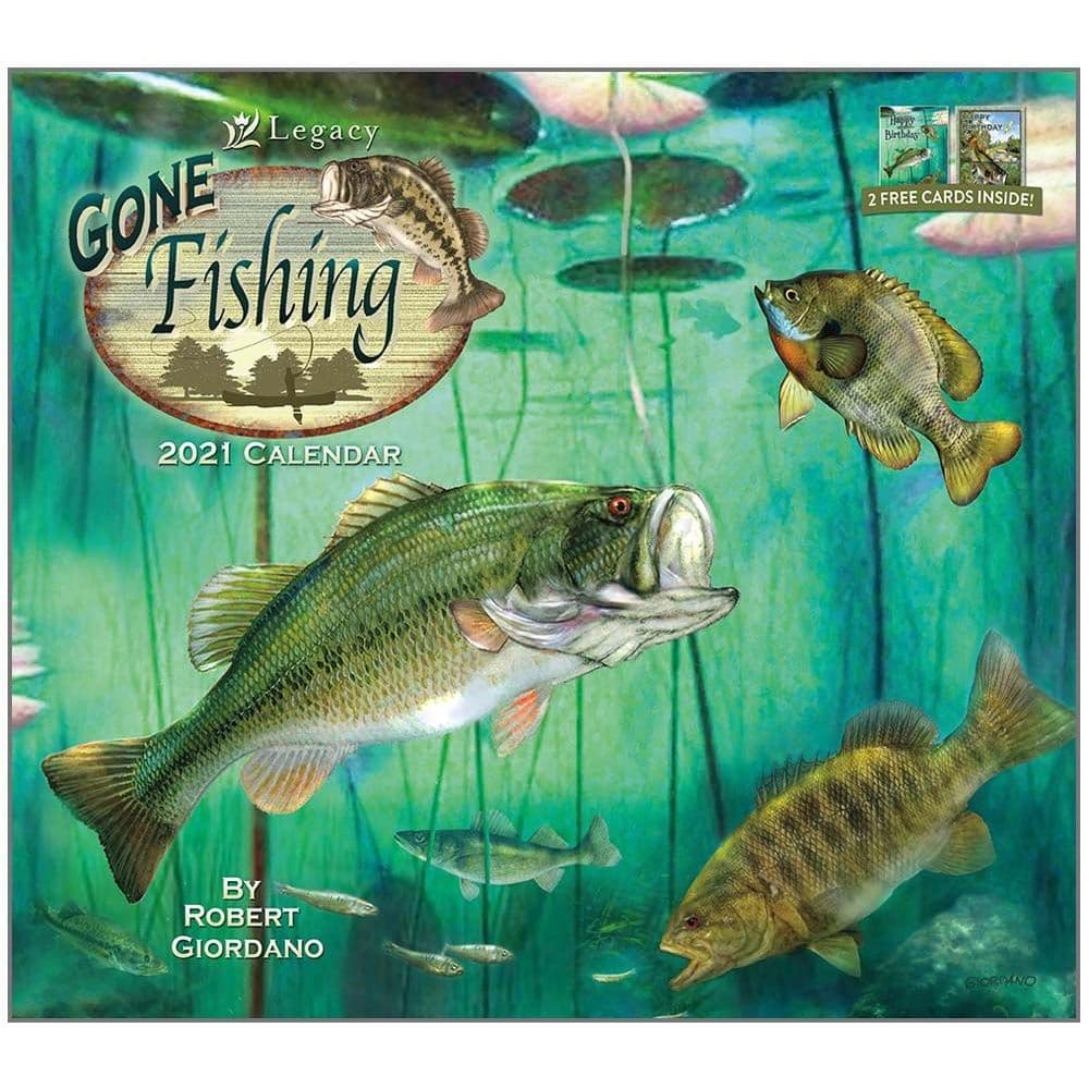 18 Best 2021 Fishing Calendars, Strikeee..... Calendar Buy