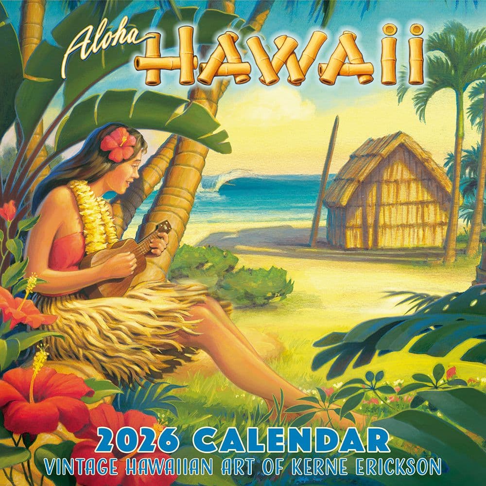 Hawaii 2026 Wall Calendar Main Product Image