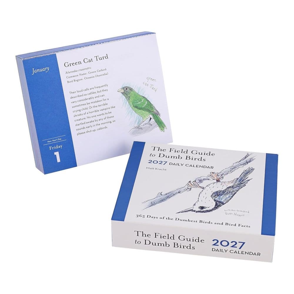 Field Guide to Dumb Birds 2027 Desk Calendar Seventh Alternate Image