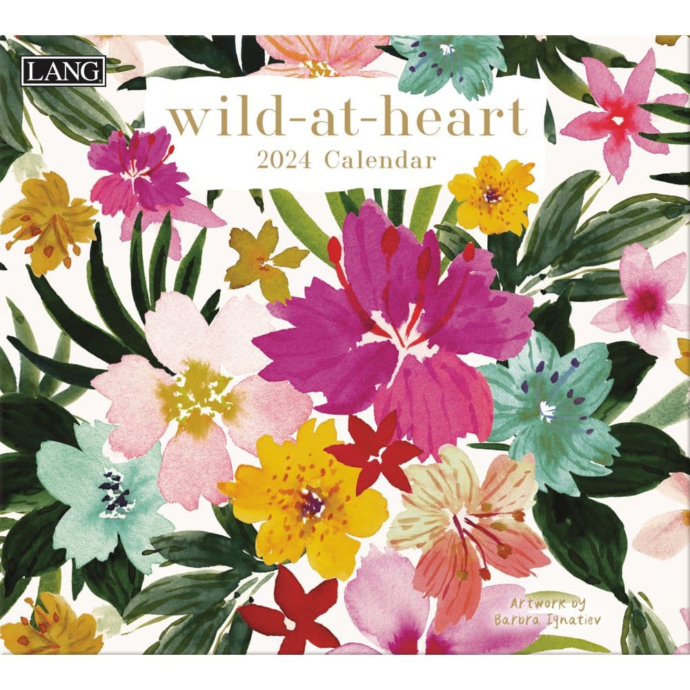 Wild At Heart 2024 Wall Calendar