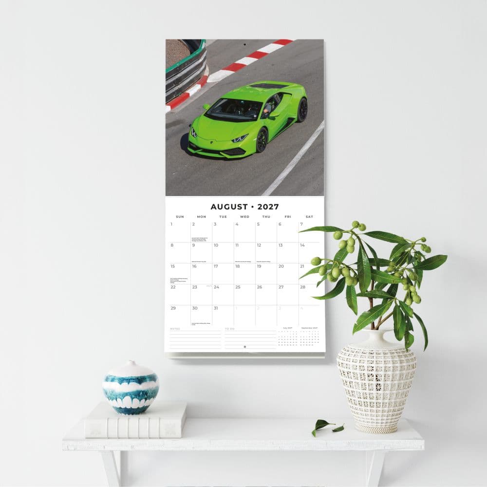 Lamborghini 2027 Wall Calendar Fifth Alternate Image