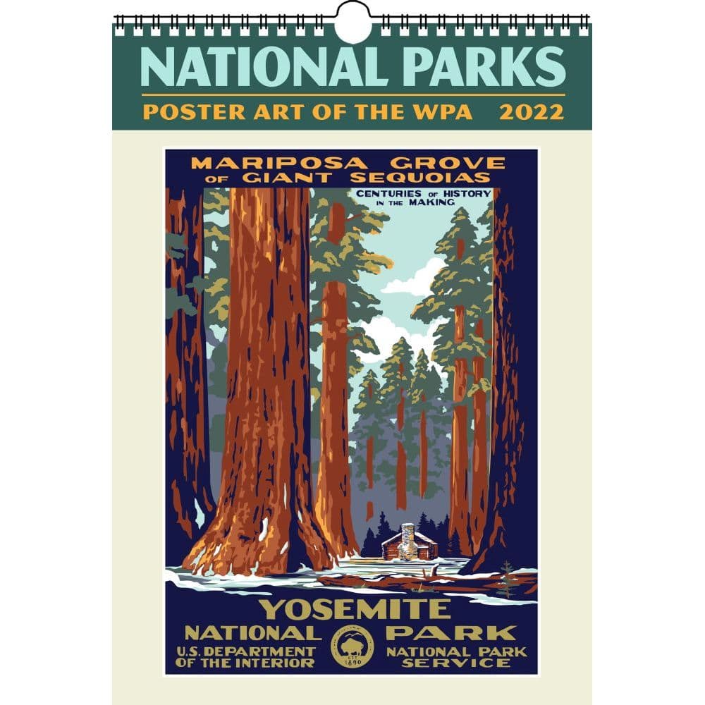 National Parks Classic Posters 2022 Wall Calendar May Calendar 2022