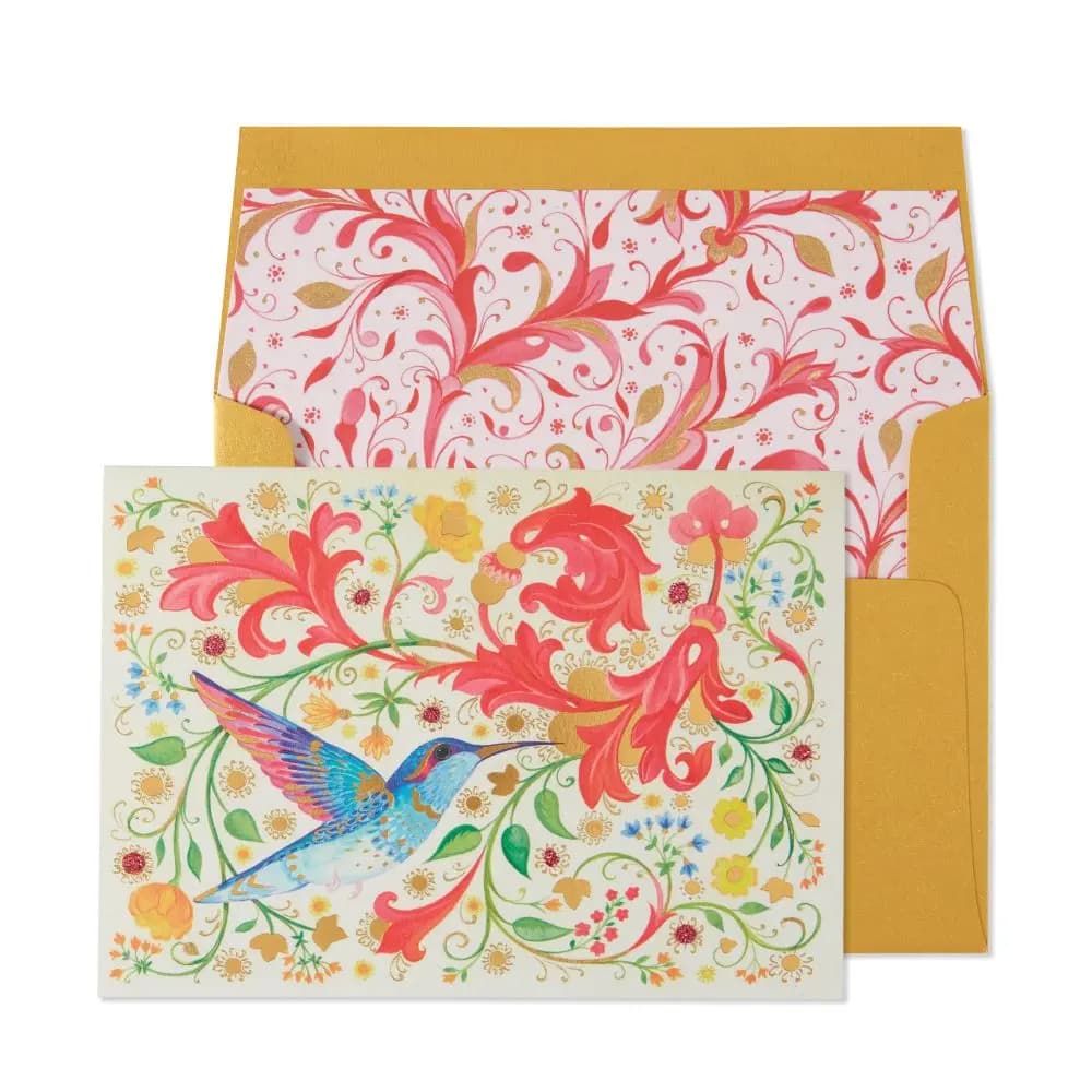 Ornate Hummingbird Mother's Day Card