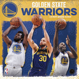 Golden State Warriors 2026 Wall Calendar