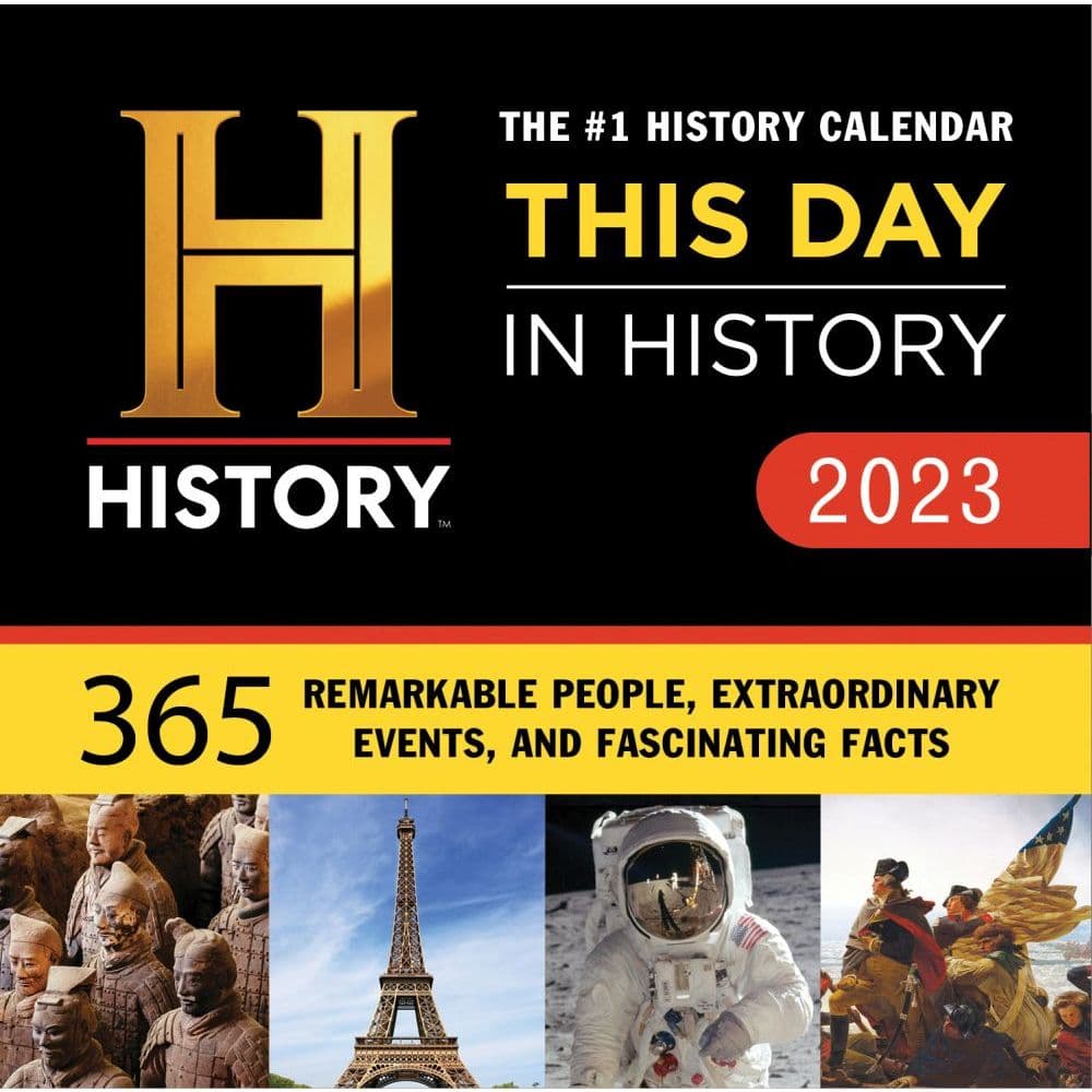 This Day in History 2023 Desk Calendar