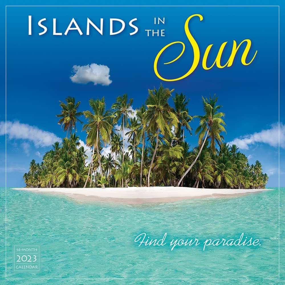 Islands in the Sun 2023 Wall Calendar - Calendars.com
