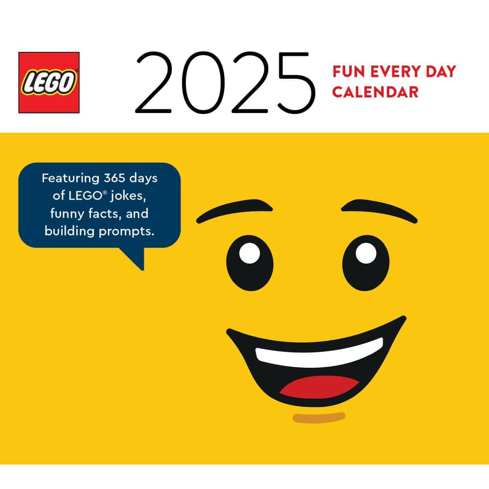 LEGO Laugh a Day 2025 Desk Calendar Main Image