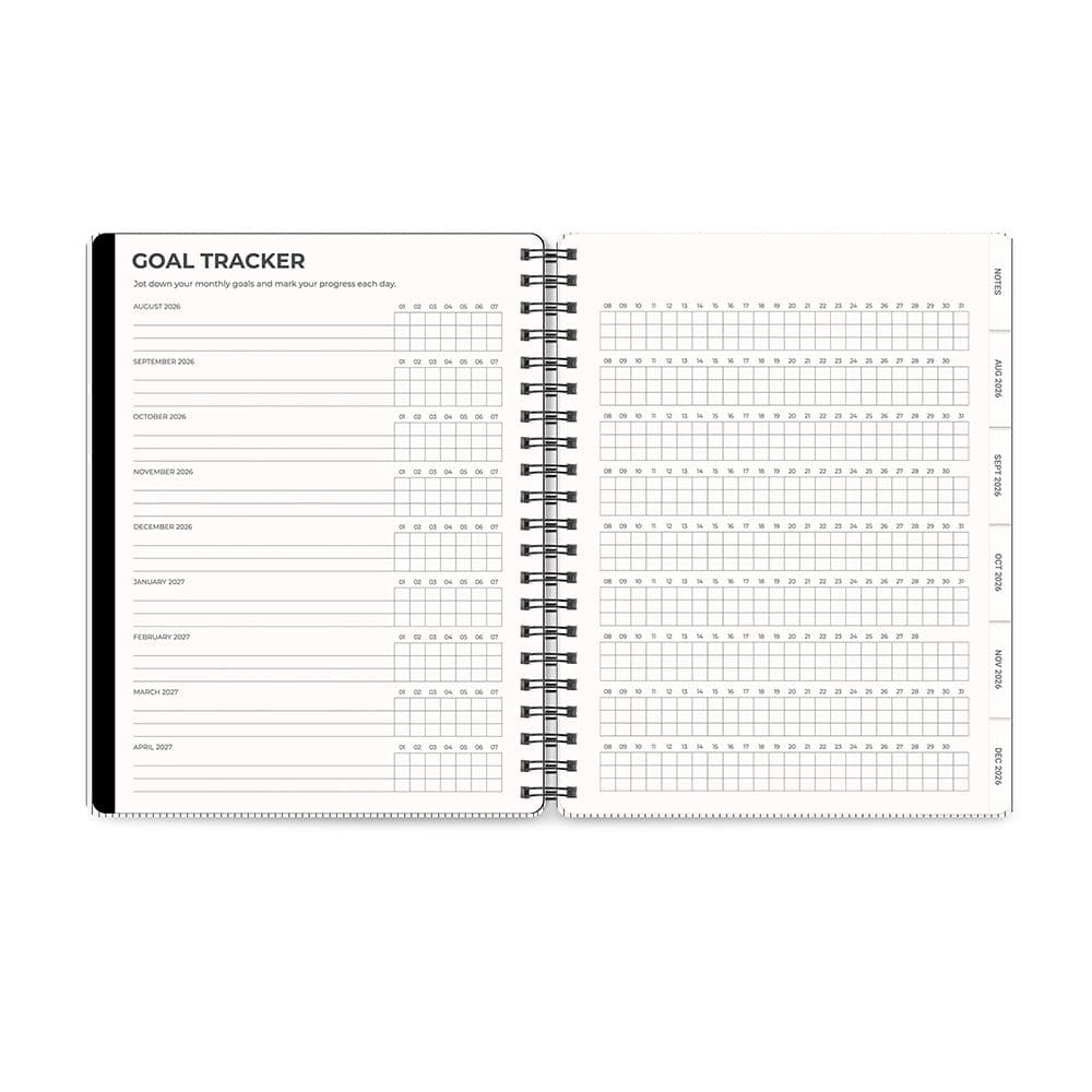 Midnight Black Baxter 2027 Planner Fifth Alternate Image