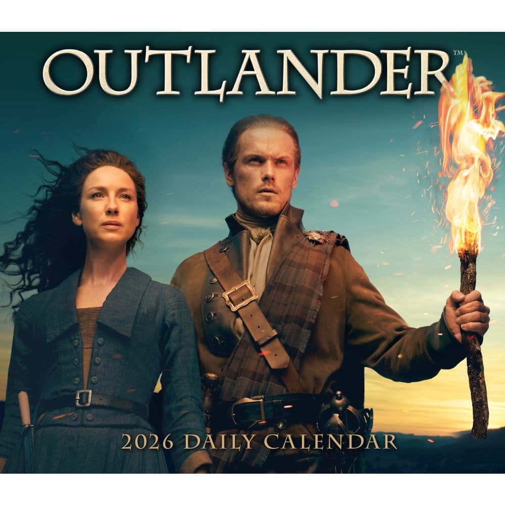 image Outlander 2026 Desk Calendar_Main Image