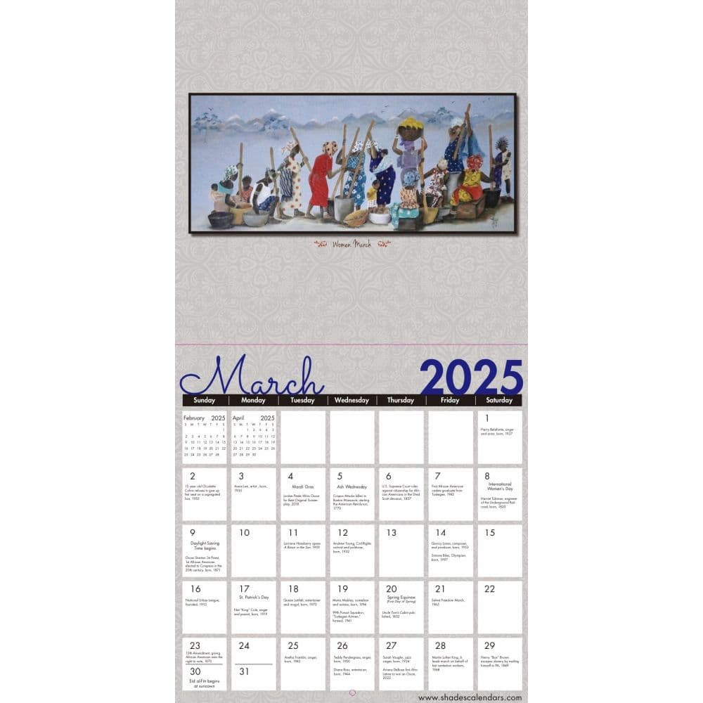 Art of Annie Lee 2025 Wall Calendar Fourth Alternate Image