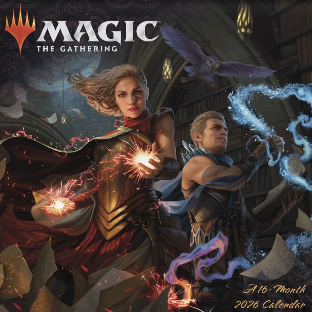 Magic the Gathering 2026 Wall Calendar Main Product Image