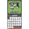 image Minecraft Exclusive with Decal 2027 Wall Calendar Third Alternate Image