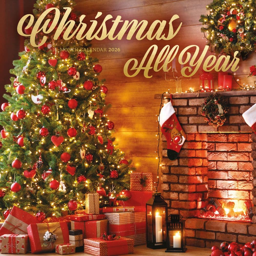 Christmas All Year 2026 Wall Calendar Main Image