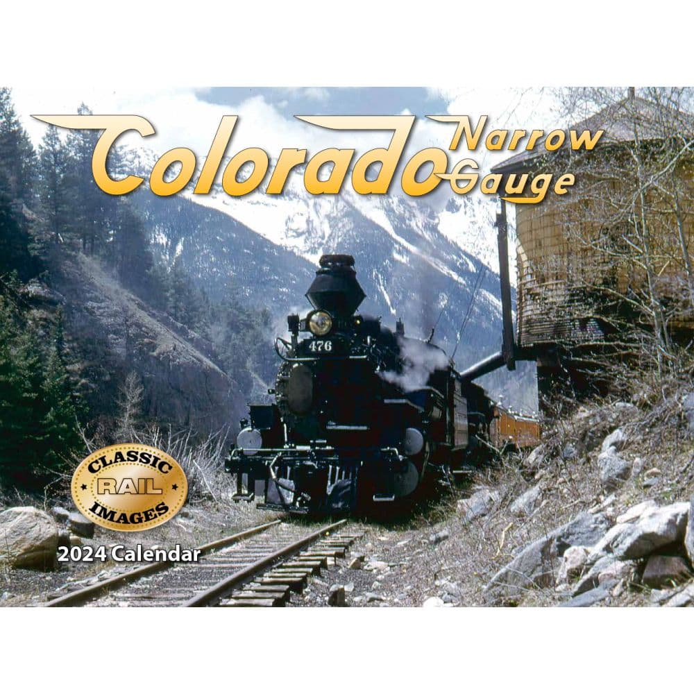 Trains Colorado Narrow Gauge 2024 Wall Calendar Main Image