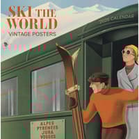 image Ski the World 2026 Wall Calendar
