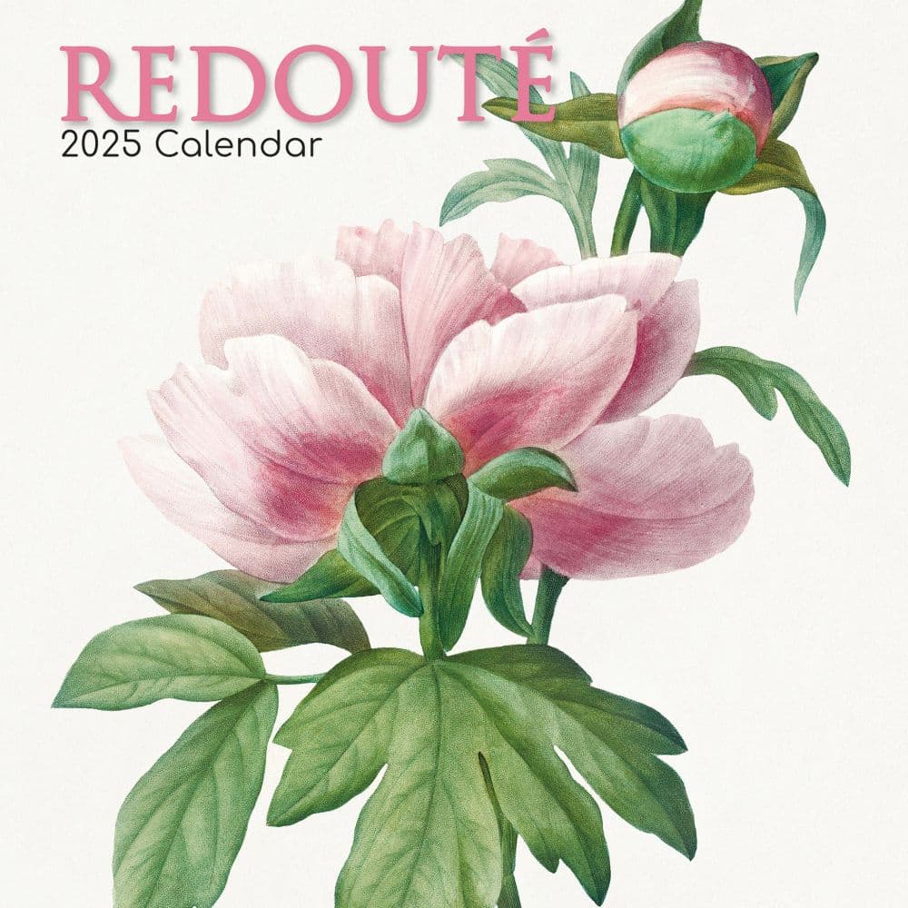 Redoute 2025 Wall Calendar
