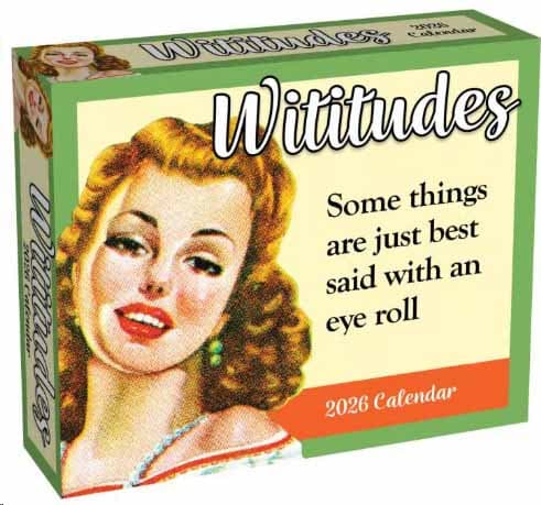 image Wititudes 2026 Desk Calendar