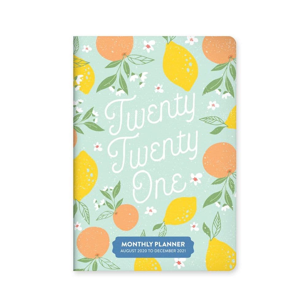 Sunny Citrus Monthly Pocket Planner