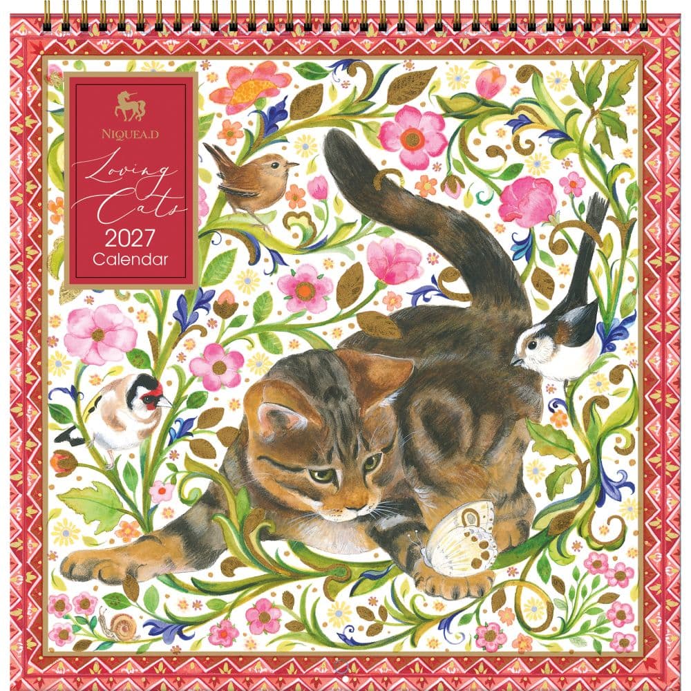 Loving Cats 2027 Spiral Wall Calendar Main Product Image