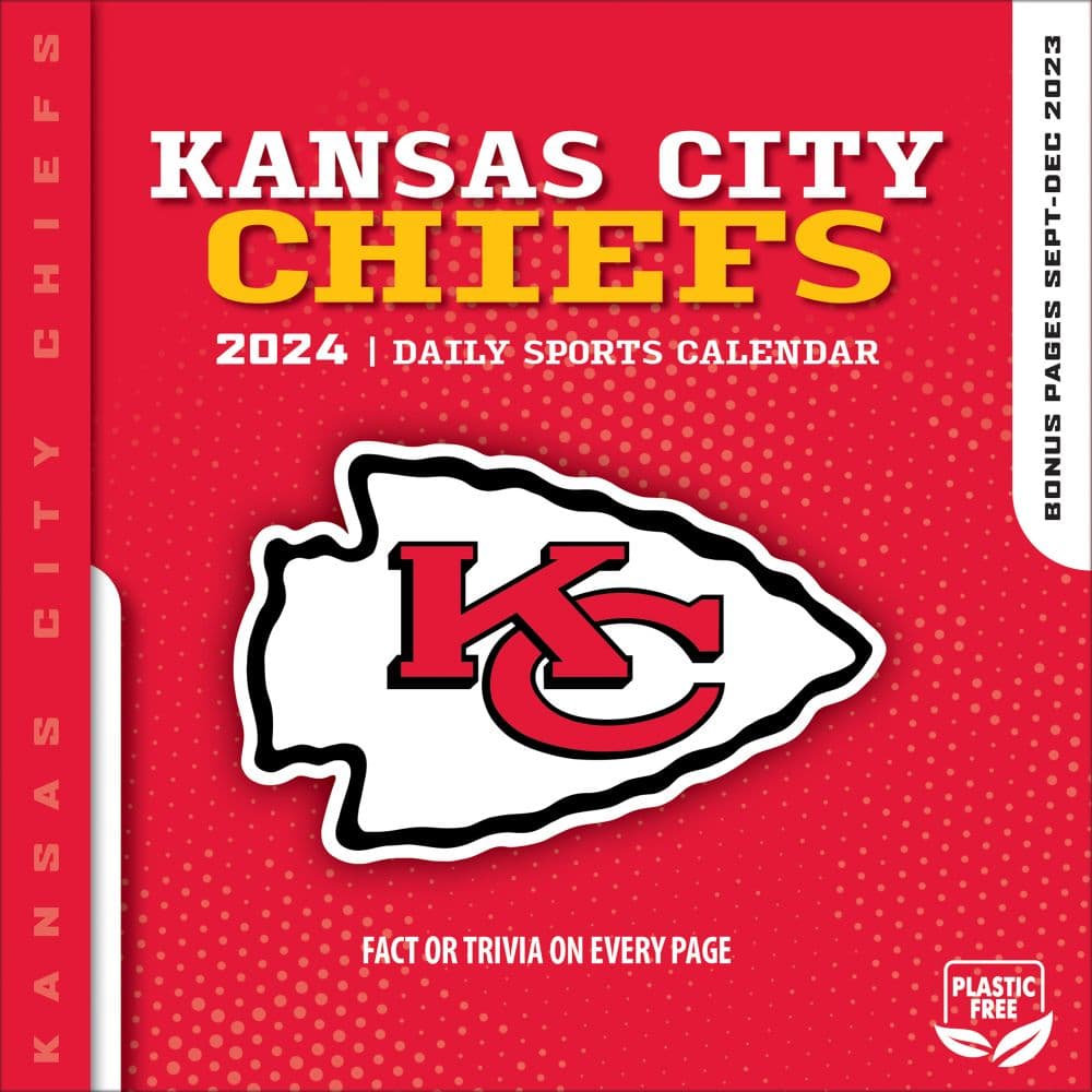 Kansas City Chiefs 2025 Desk Calendar