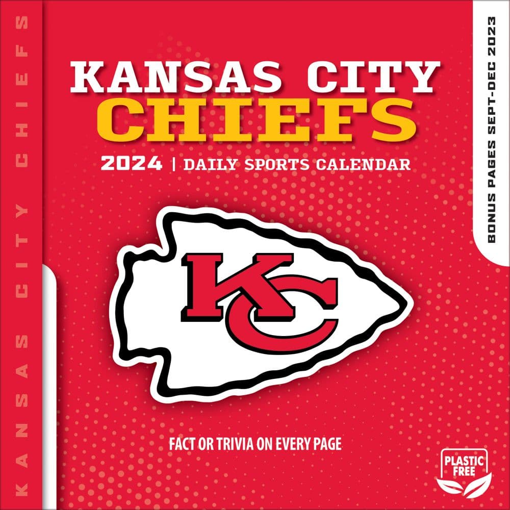 Kansas City Chiefs 2024 Desk Calendar First Alternate Image width=&quot;1000&quot; height=&quot;1000&quot;