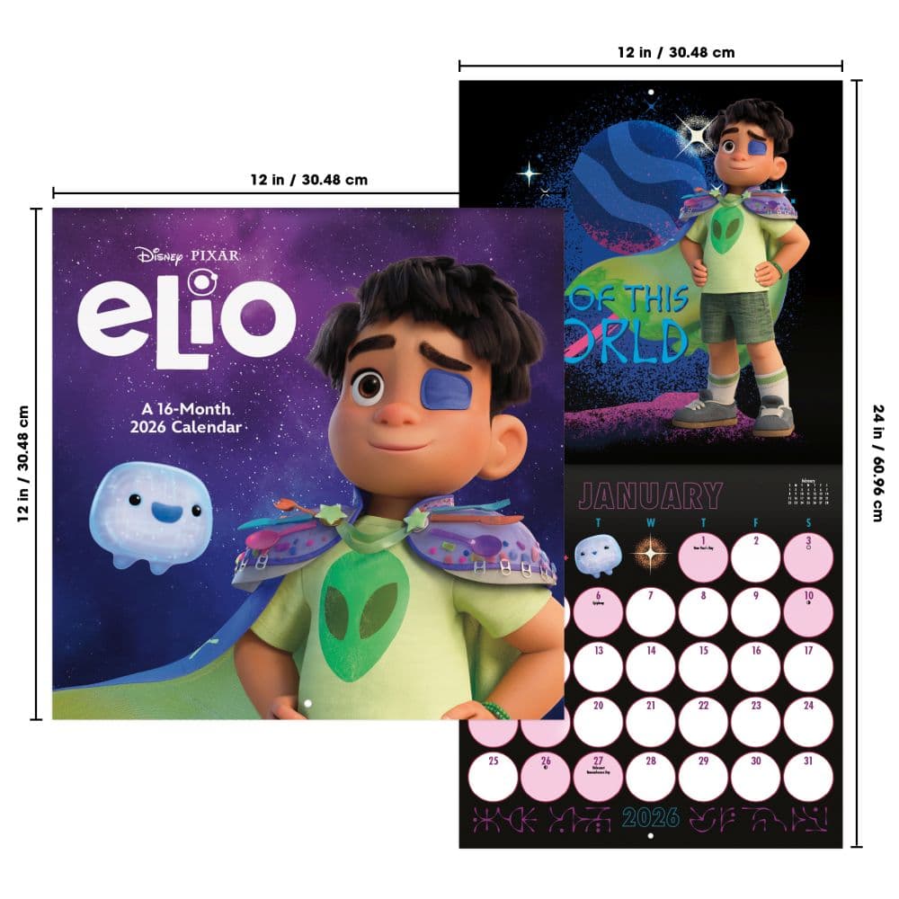 Elio 2026 Wall Calendar Sixth Alternate Image