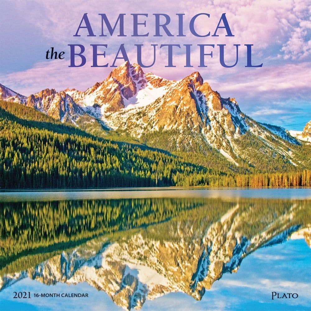 America Wall Calendar