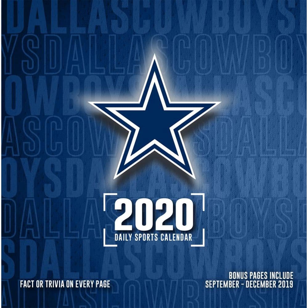 Dallas Cowboys 2021 Desk Calendar Calendars Com