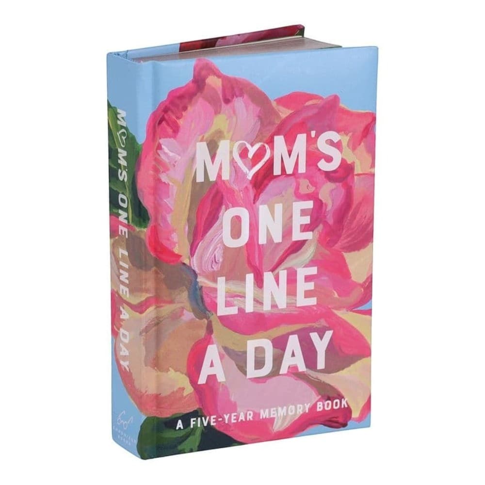 Moms Floral One Line a Day Memory Book Main Product Image