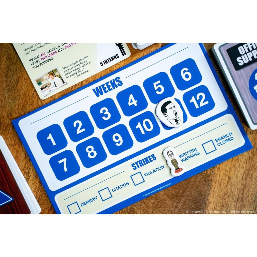 The Office Paper Paranoia Board Game Eighth Alternate Image