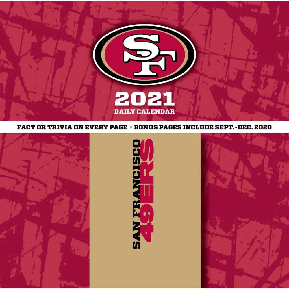 San Francisco 49ers Desk Calendar