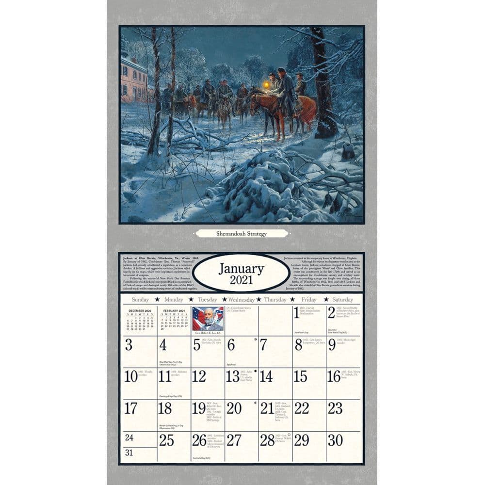Legends in Gray Wall Calendar by Mort Kunstler