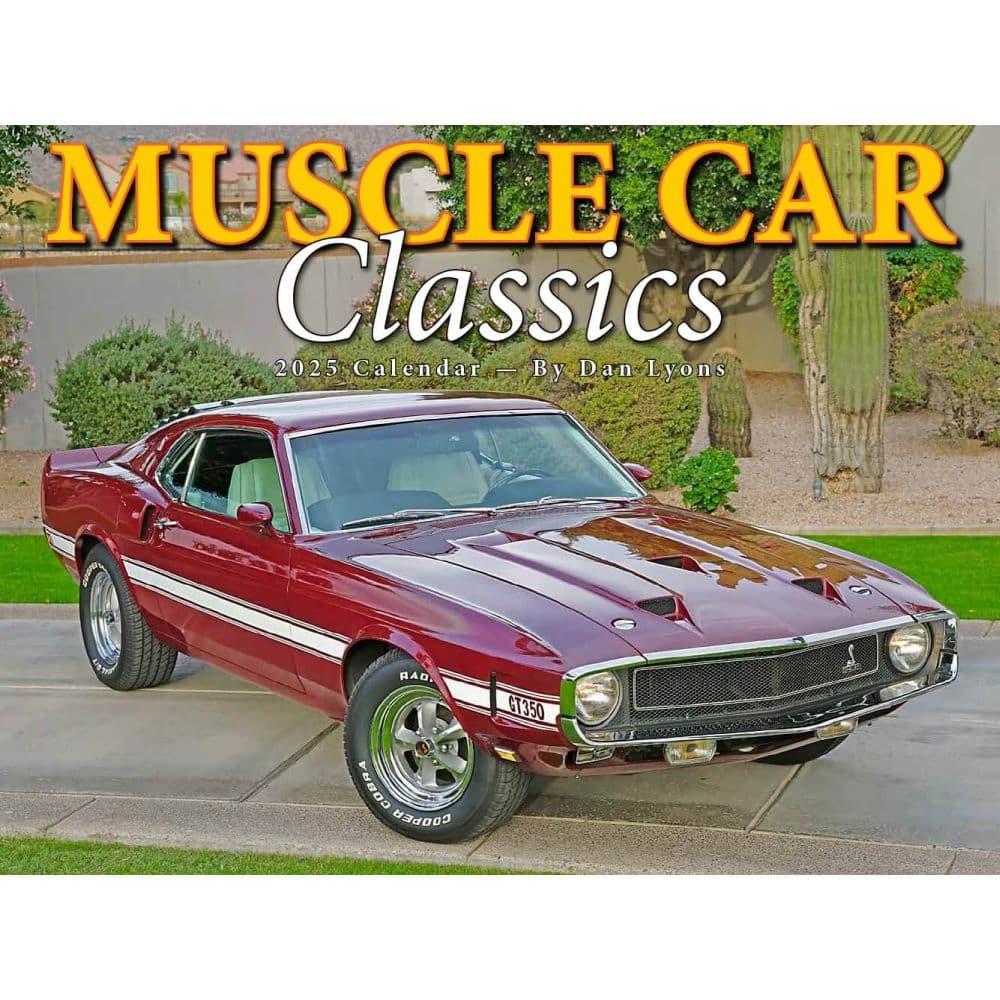 Muscle Car Classics 2025 Wall Calendar Main Product Image width=&quot;1000&quot; height=&quot;1000&quot;