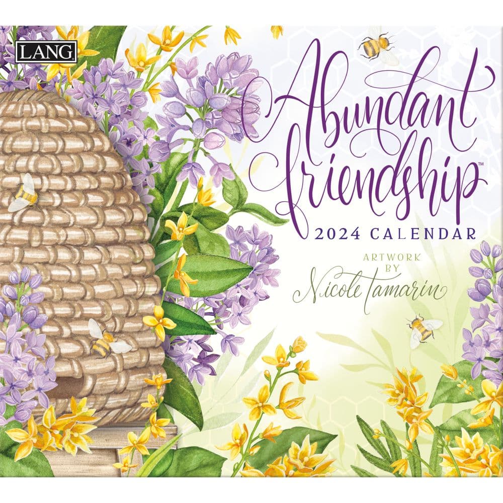 Abundant Friendship 2024 Wall Calendar Main Image