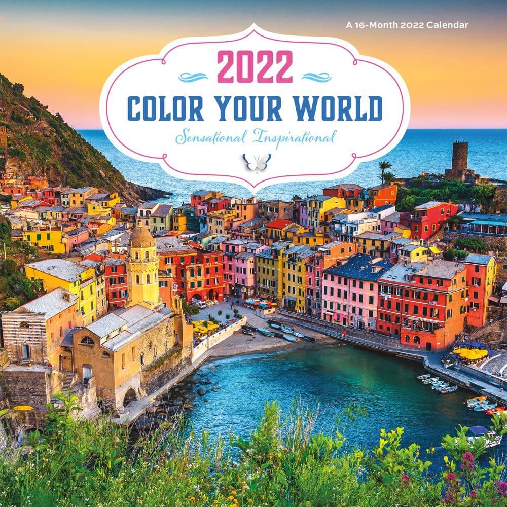 Color Your World 2022 Wall Calendar - Calendars.com