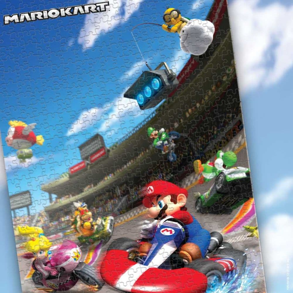Mario Kart 1000 Piece Puzzle Third Alternate Image width=&quot;1000&quot; height=&quot;1000&quot;