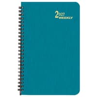 image Turquoise Shimmer Large Time Weekly 2027 Planner Main Product Image