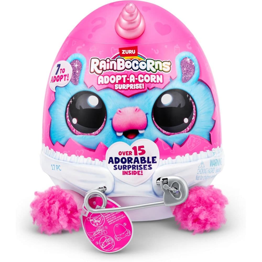 Rainbocorns Adopt-A-Corn Surprise Small Plush Main PRoduct Image